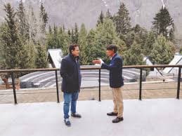 Director Tourism/Controller DTS GB Inspects Hospitality Facilities in Naltar Valley.